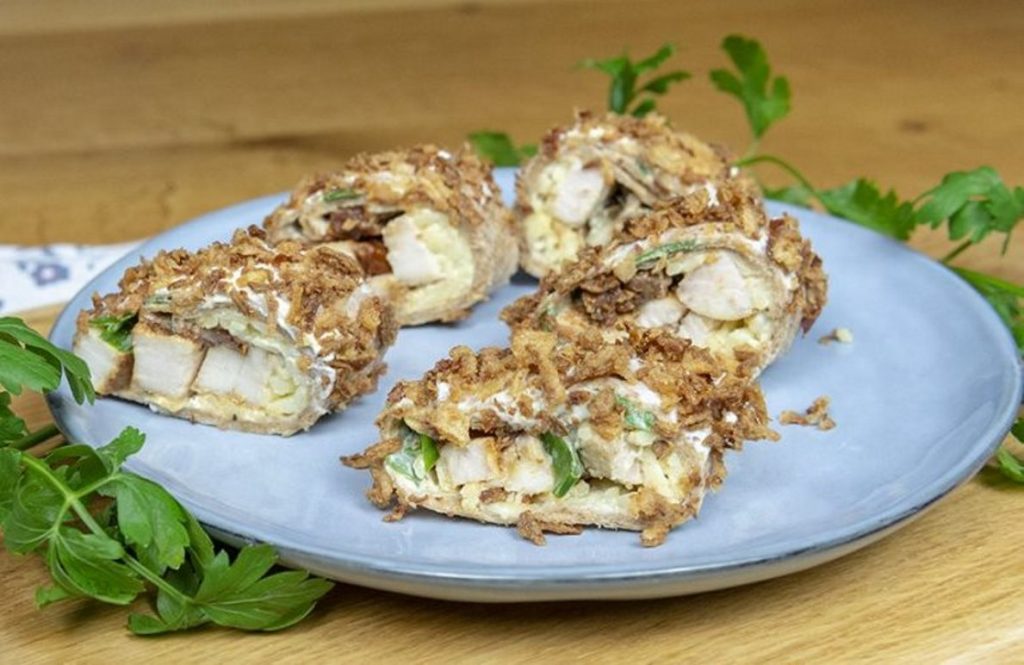 Рулетики тортилья