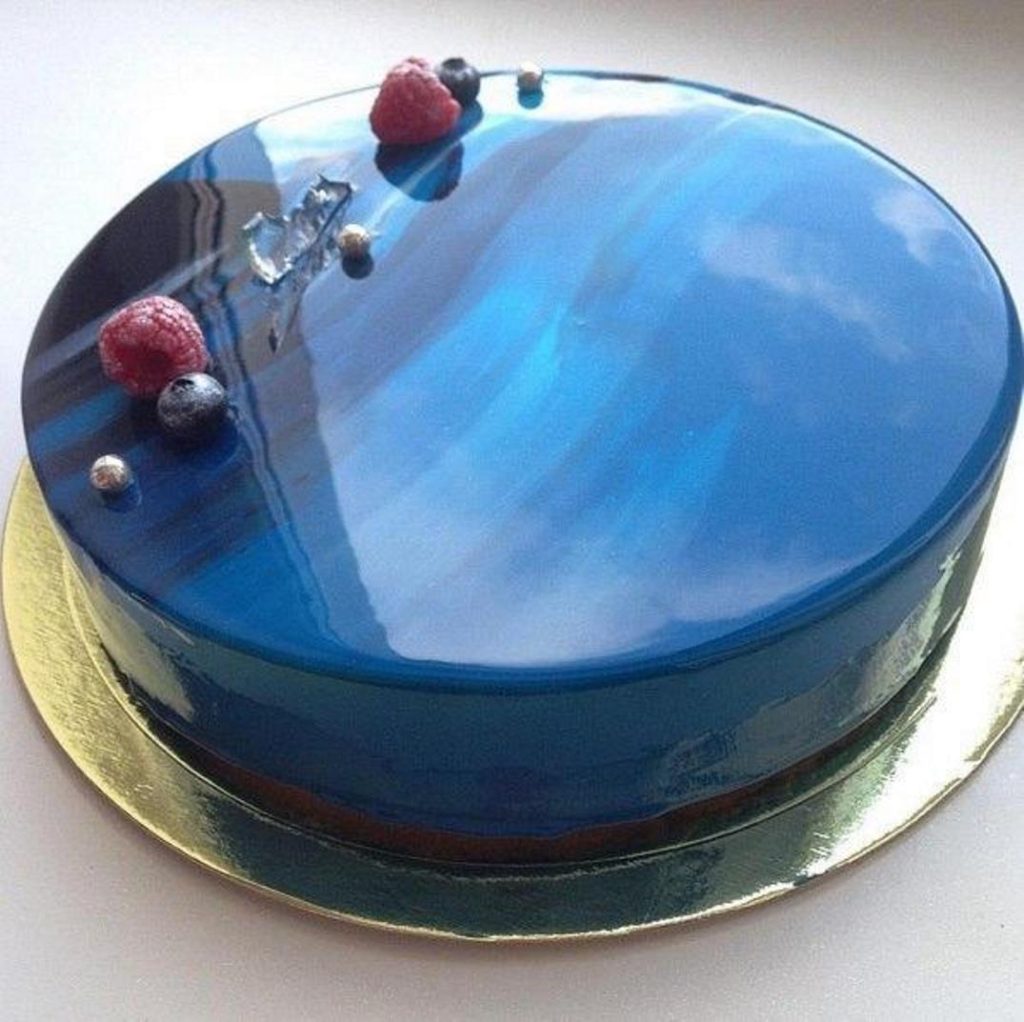 Зеркальная глазурь для торта